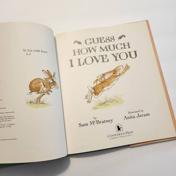 Hard Cover Book titled "Guess How Much I Love You" by Sam McBratney - Picture 4 of 6